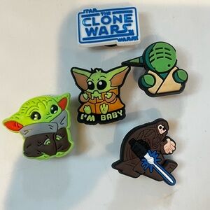 Star Wars croc charms